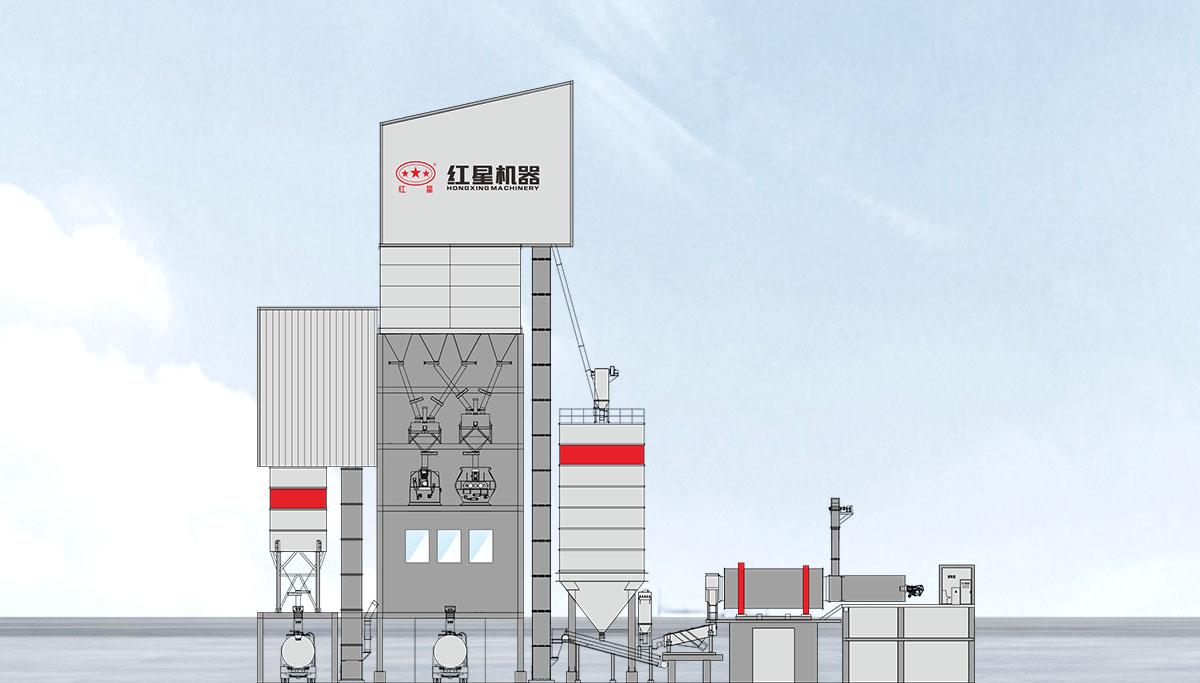 G7Ⅱ一樓雙機干混砂漿攪拌設(shè)備